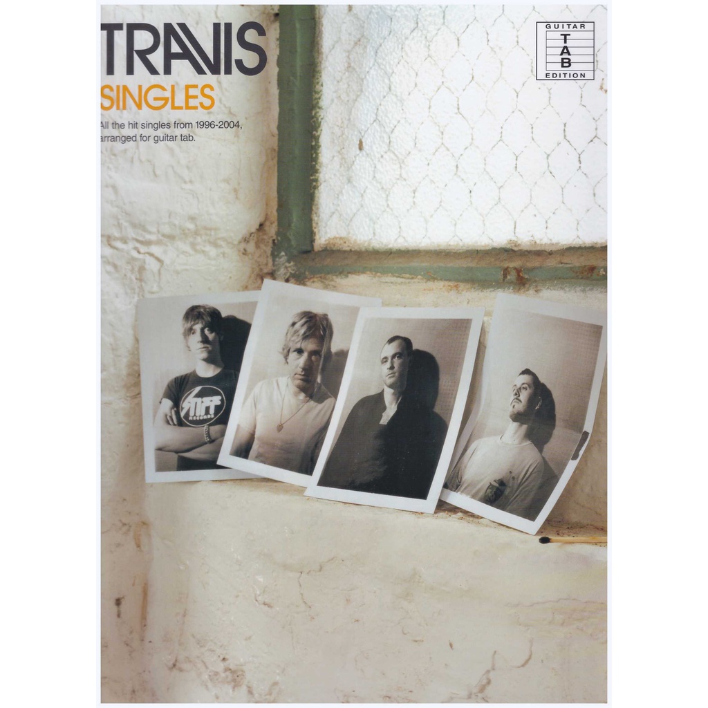 Travis Singles / Pop Song Book / Vocal Book / Voice Book