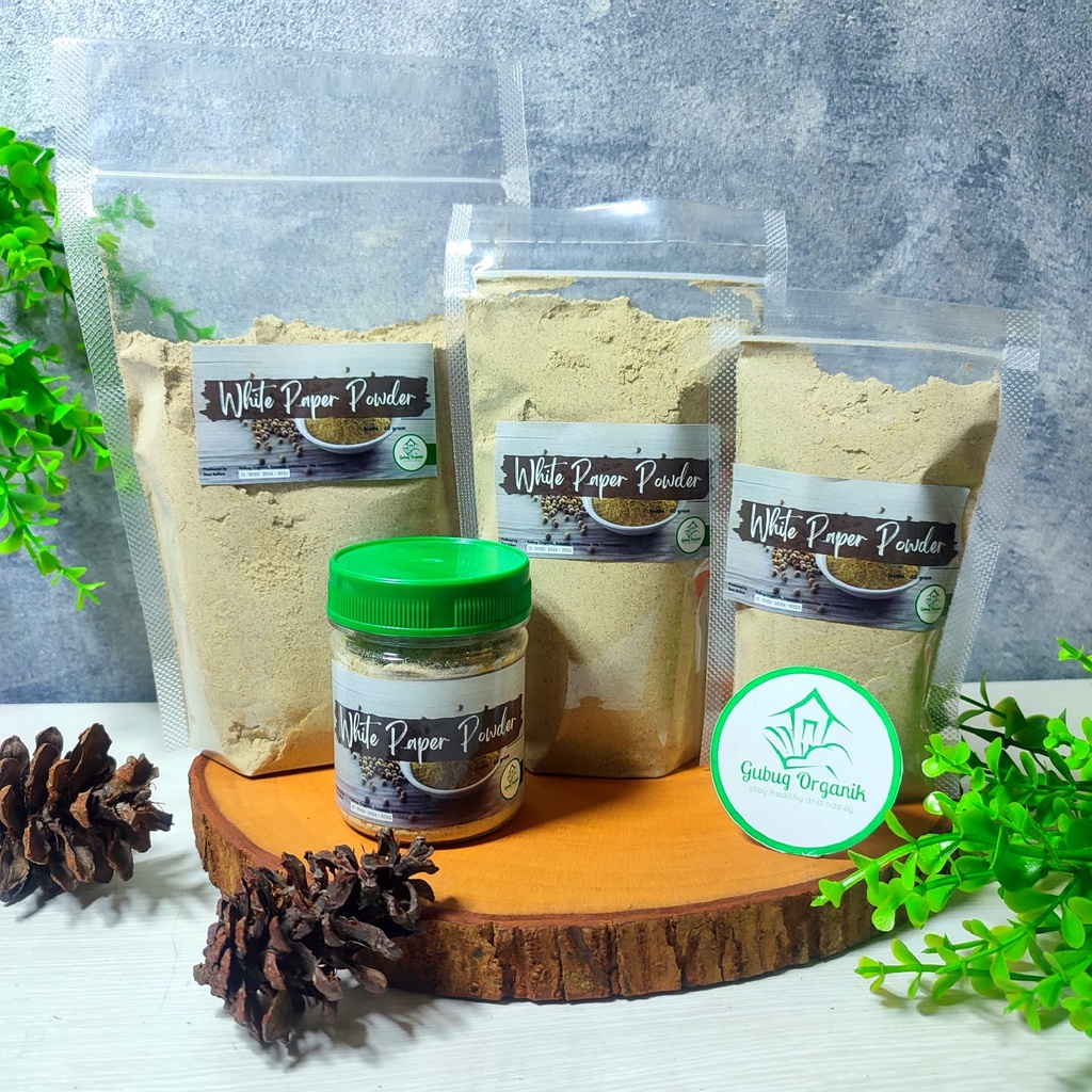 PUTIH Kitchen Seasoning White Pepper Powder / White Pepper Powder Indonesian Spice