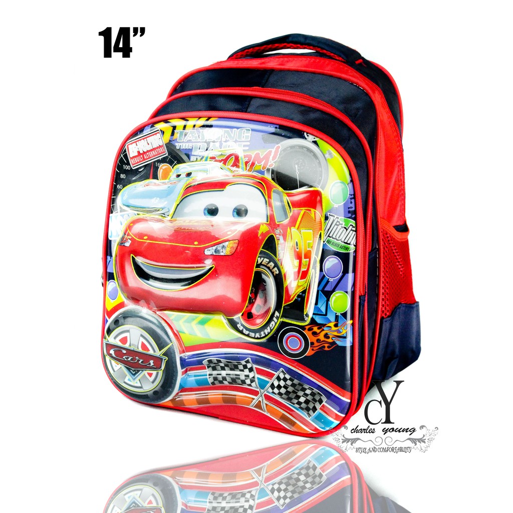 mcqueen car backpack