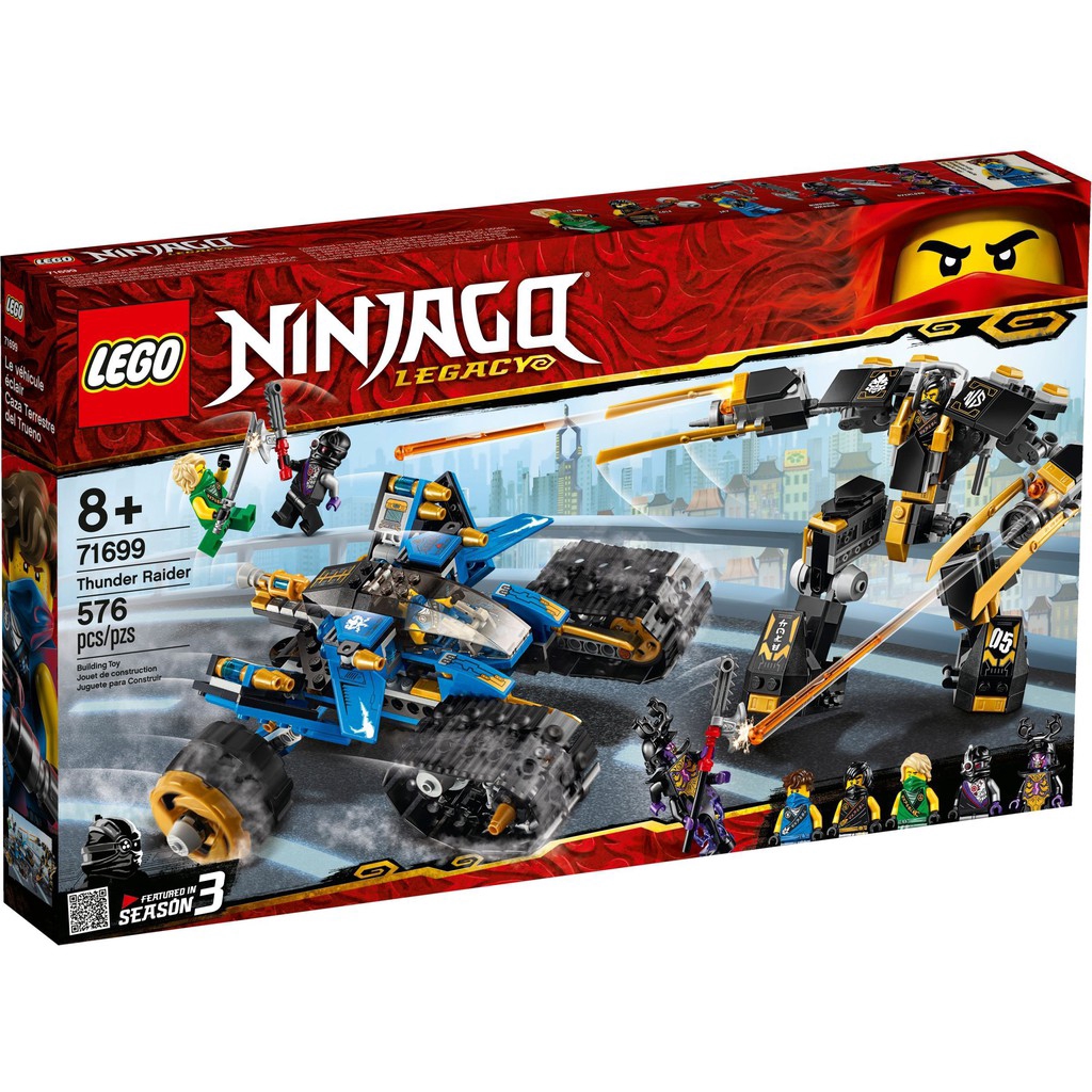  LEGO  71699 NINJAGO  THUNDER RAIDER Shopee  Malaysia