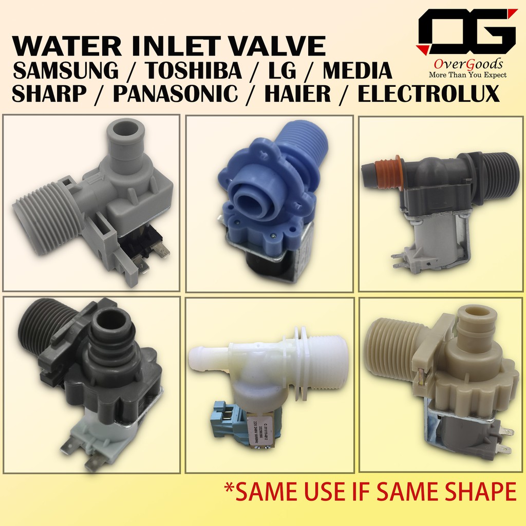 Universal Water Inlet Valve samsung Injap Masuk Air Washing Machine