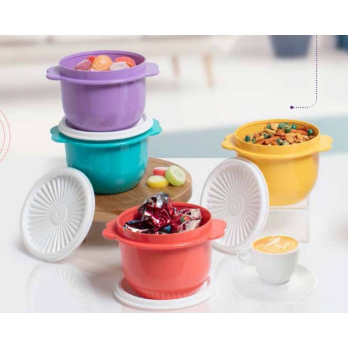 Tupperware (4 pcs) Star Bowl Set 750ml