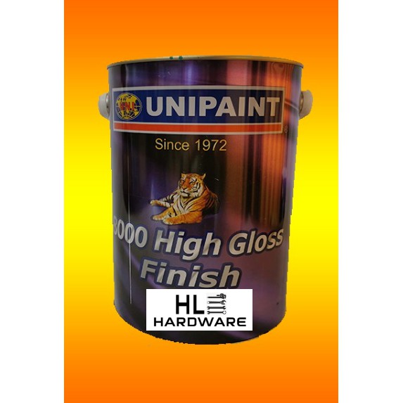 UNIPAINT High Gloss Paint / Cat Minyak Cat Besi Cat Kayu ...