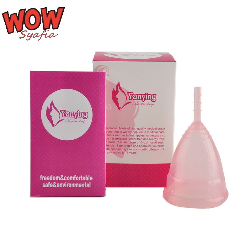 Wow Silicone Woman Menstrual Reusable Cup Shopee Malaysia