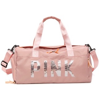 victoria secret pink duffle bag