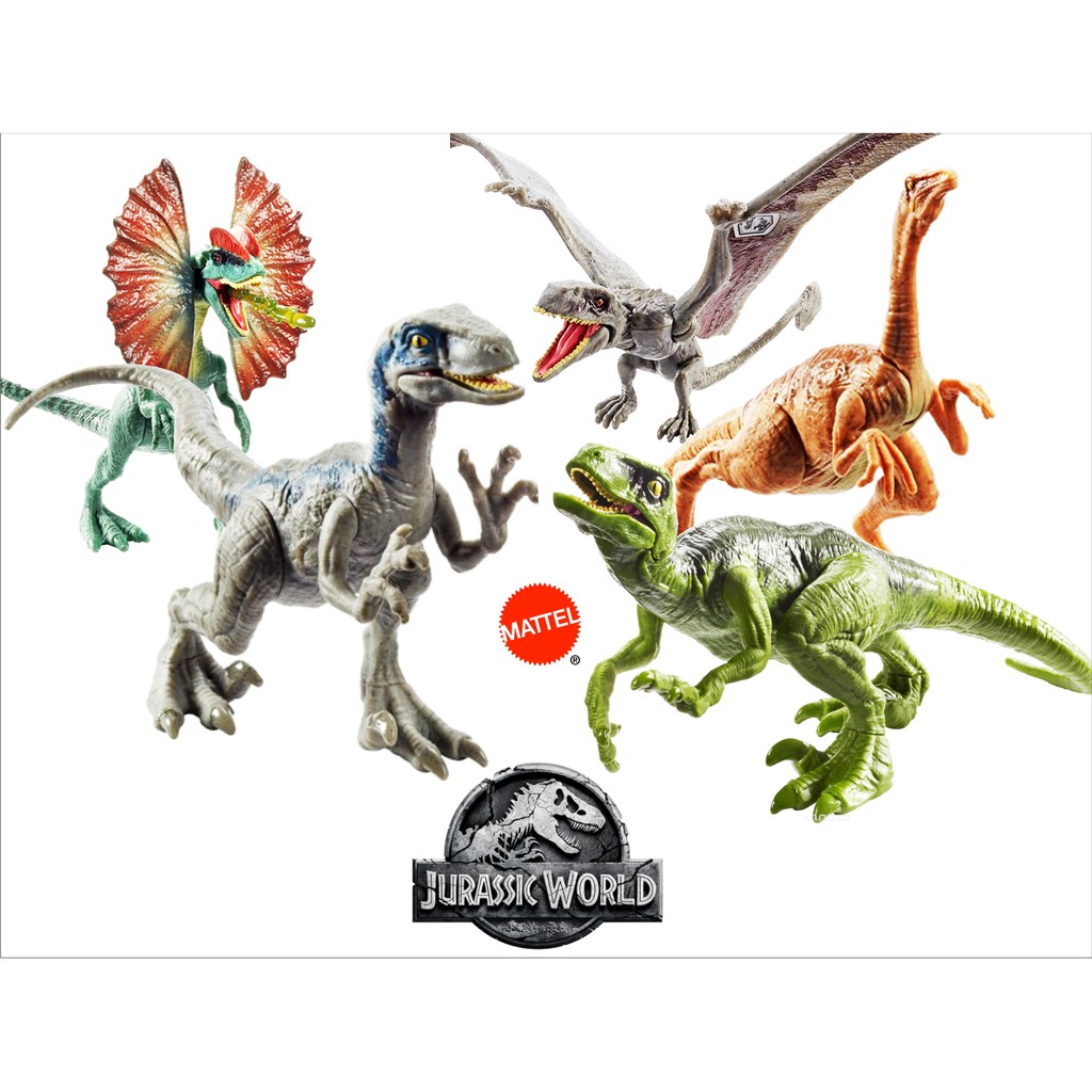 mattel jurassic world attack pack