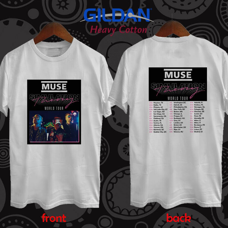 muse tour t shirt