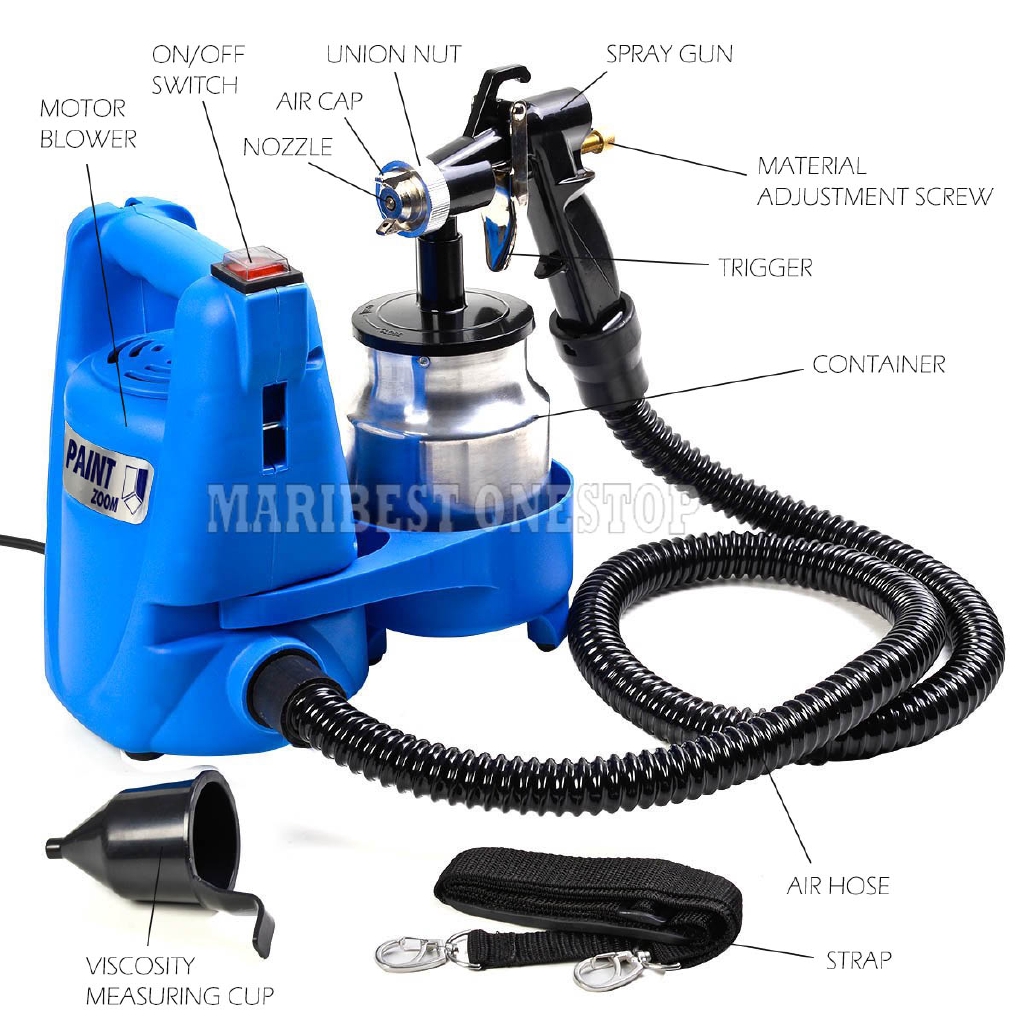 electric air spray gun