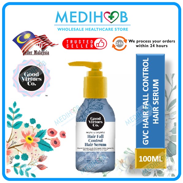 GVC Good Virtues Co. Hair Serum 100ml [Hair Fall Control] Shopee Malaysia