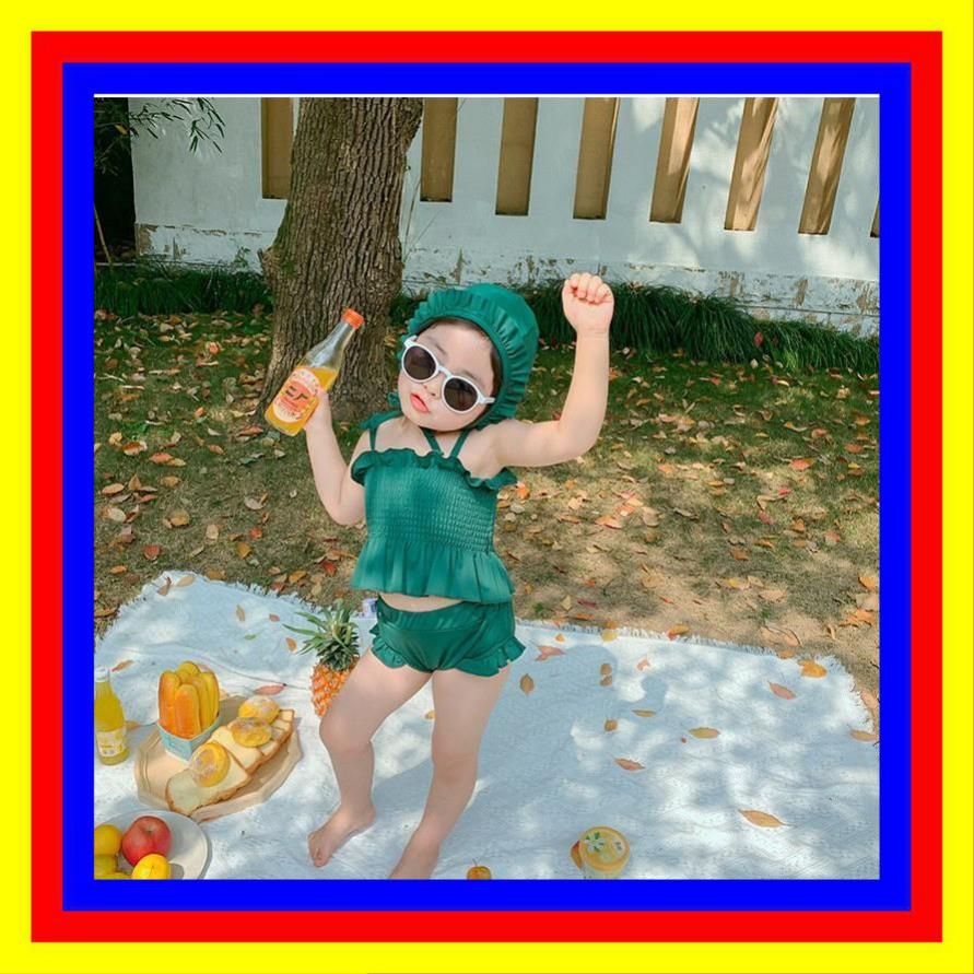 Bikini Baby Girl Swimwear 3 Pieces Shopee Malaysia