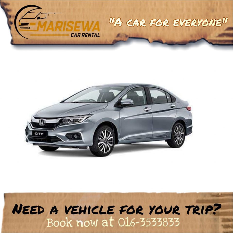 Kota Kinabalu Kereta Sewa Honda City Auto Car Rental Sabah Shopee Malaysia