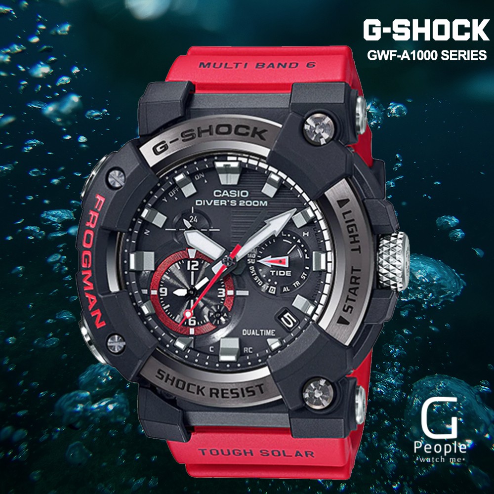 CASIO G-SHOCK GWF-A1000-1A4DR / GWF-A1000 FROGMAN WATCH 100