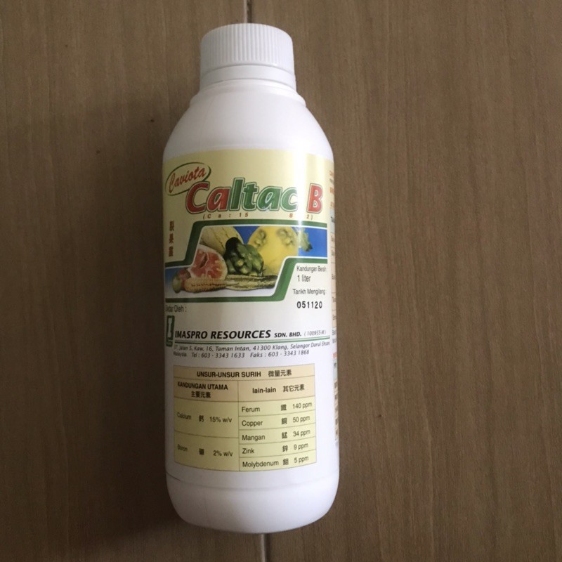 🌟🌟BIG SALES🌟🌟 [100% Original] 1L Caltac B Baja Air Foliar Kalsium Boron ...