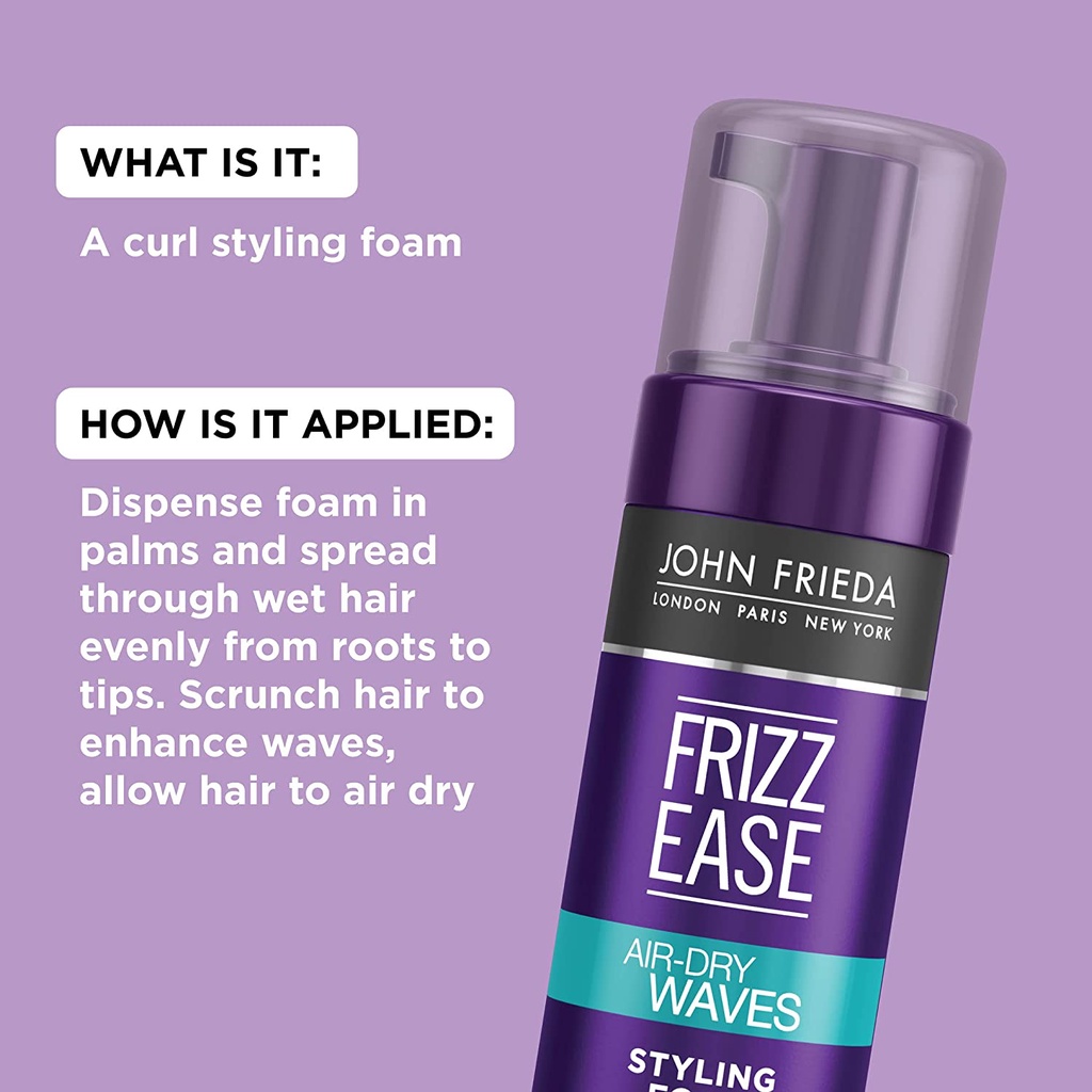 iiMONO ] John Frieda Frizz Ease Dream Curls Curl Defining Crème | Mousse  Styling Spray | Shampoo Conditioner | Air-Dry | Shopee Malaysia