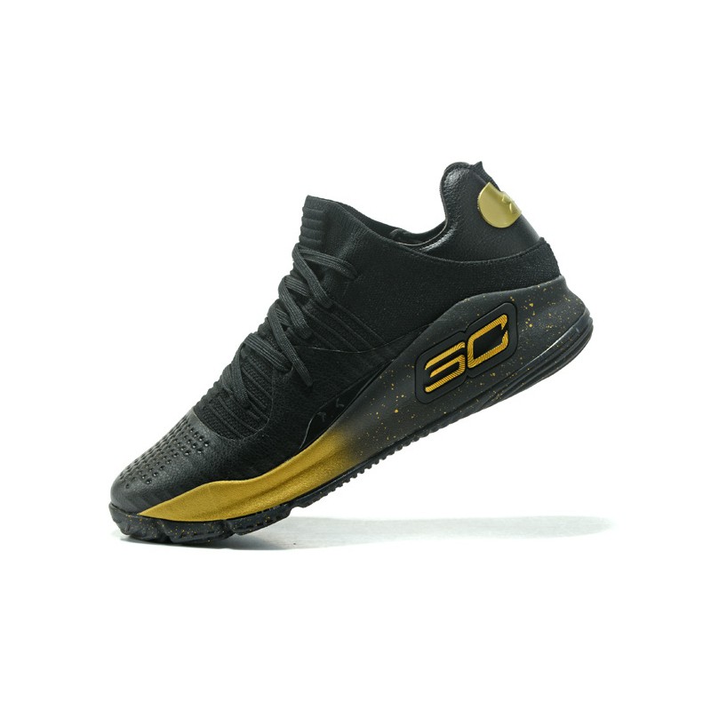 curry 4 black and yellow