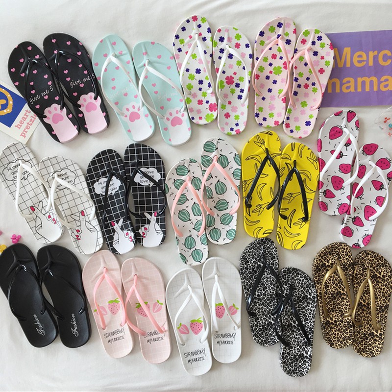 Couple Slipper Gold Water Drops Print Flip Flops Chic Sandals Rubber Non-Slip House Thong Slippers