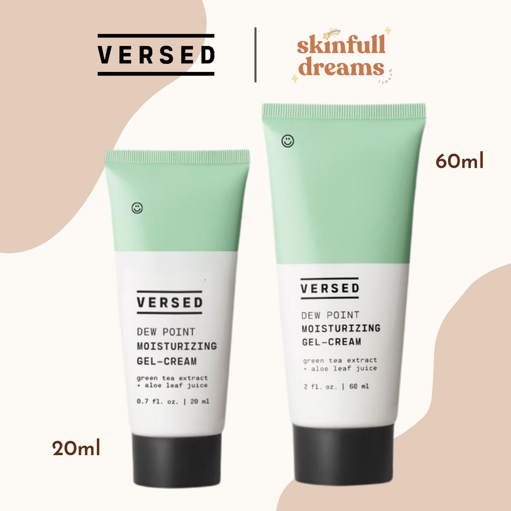 VERSED Dew Point Moisturizing GelCream 20ml / 60ml Shopee Malaysia