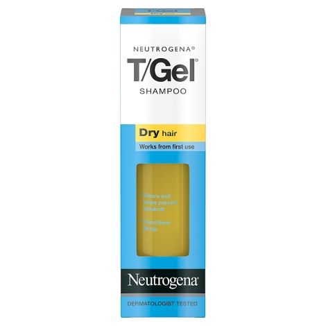 Neutrogena T Gel Anti Dandruff Shampoo For Dry Hair 125ml Shopee