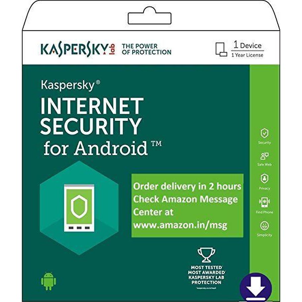KASPERSKY INTERNET SECURITY 1YEAR 1DEVICE FOR ANDROID ...