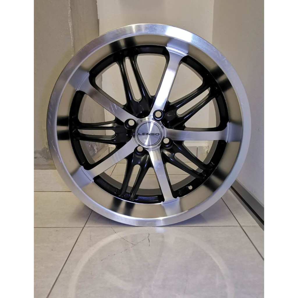 Lenso 17 Inch 7jj 4x100 Ori Car Sport Rims Wheels Ur17 Shopee Malaysia