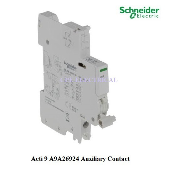 infinite Blow to add Schneider Electric Acti 9 A9A26924 1NO 1NC Auxiliary Contact for iC60 MCB |  Shopee Malaysia