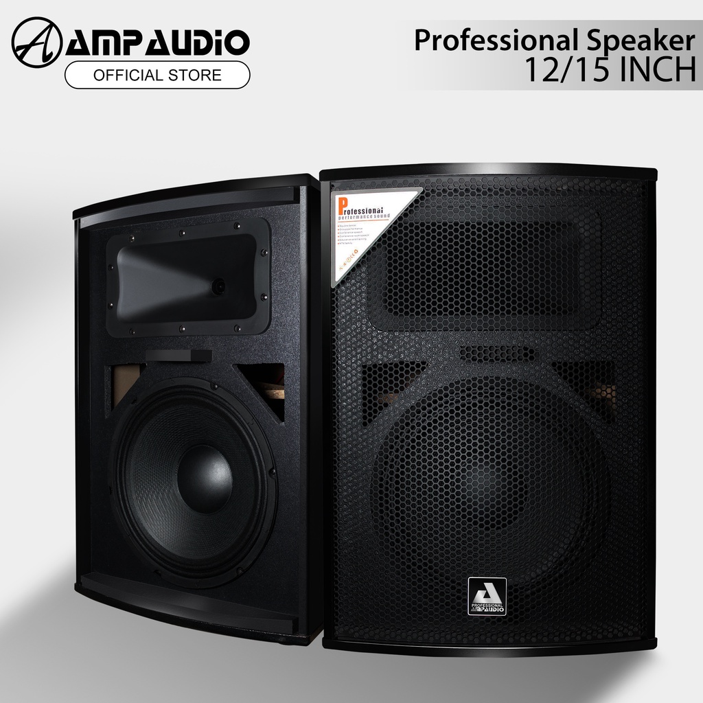 AmpAudio Speaker PA System Speaker PA System Outdoor (12"/15"/2 Pcs