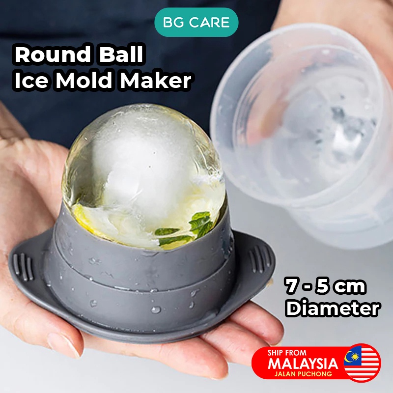 1pc Creative Light Bulb Shaped Ice Ball Maker, Whiskey Ice Mold, Candy  Color Ice Cube Tray For Whiskey And Cocktails