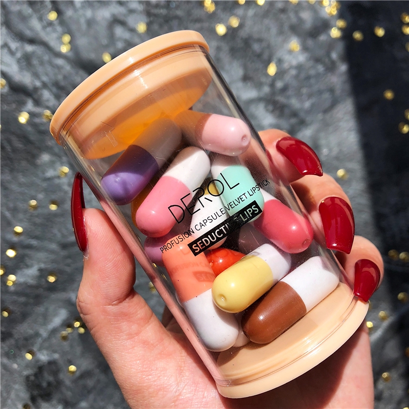 mini capsule lipstick set