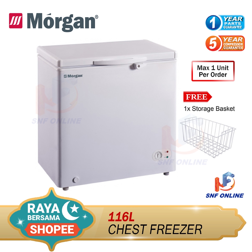 Chest Freezer 116L Dual Function MCF1177L / MCF1178L Shopee