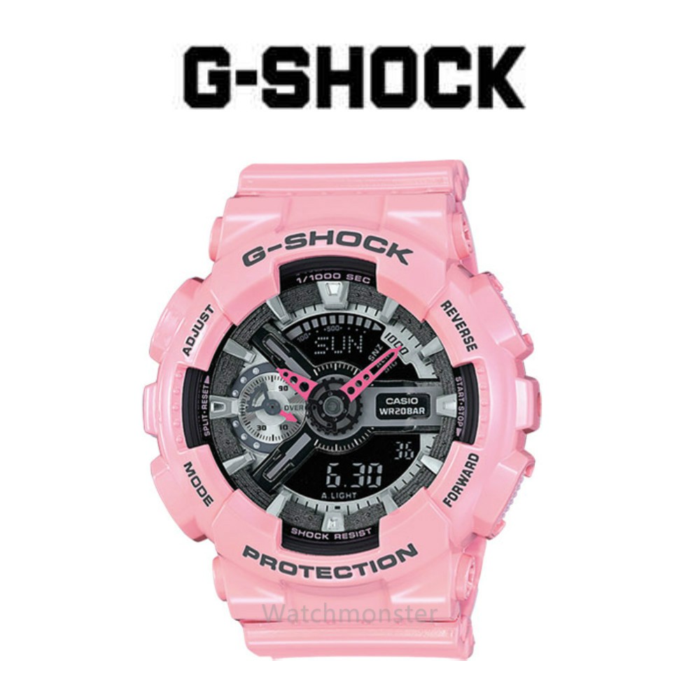 light pink g shock watch