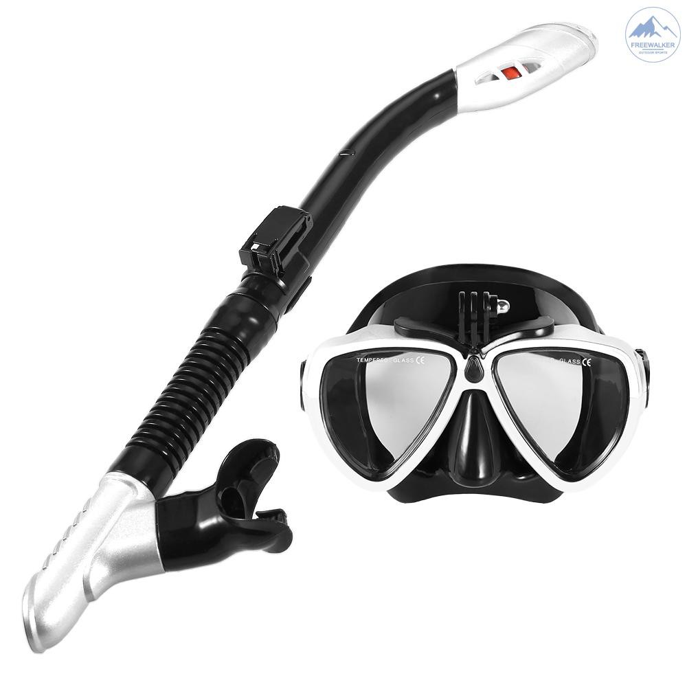 FW Lixada Snorkeling Mask Snorkel Set Anti fog Swimming 