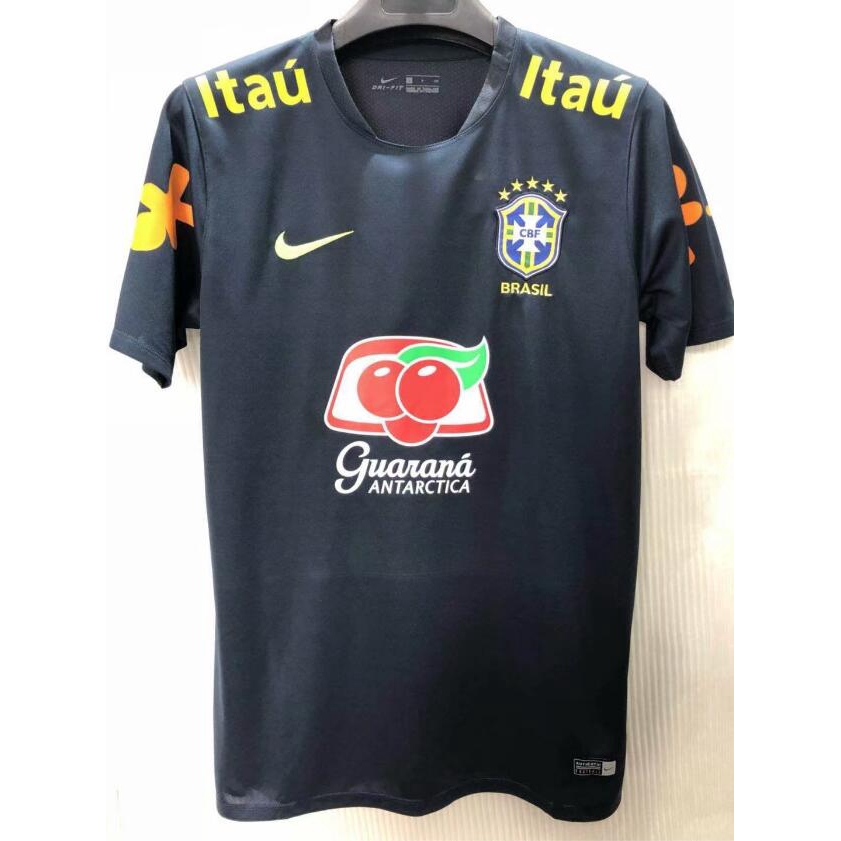 brazil soccer training jersey