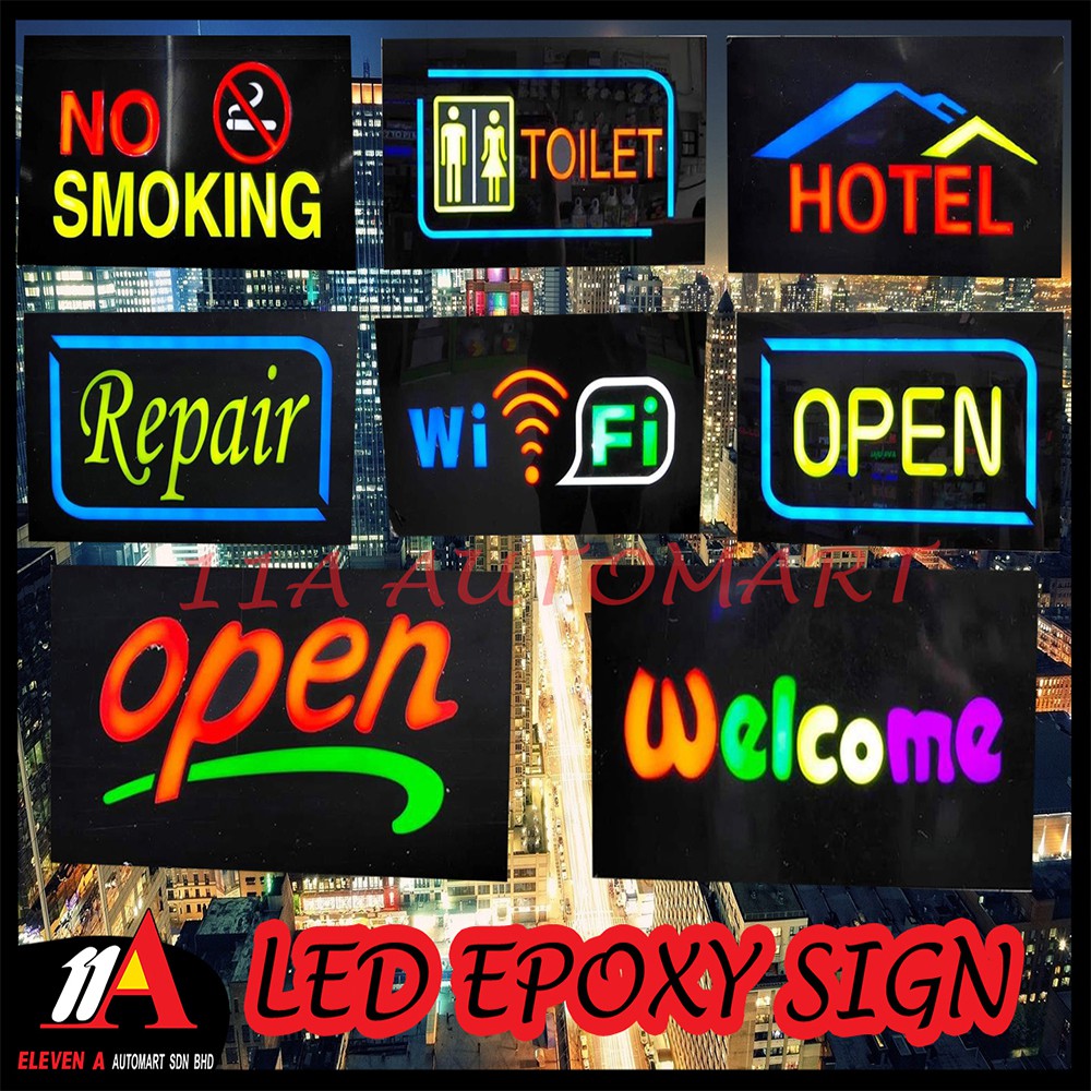 signage led