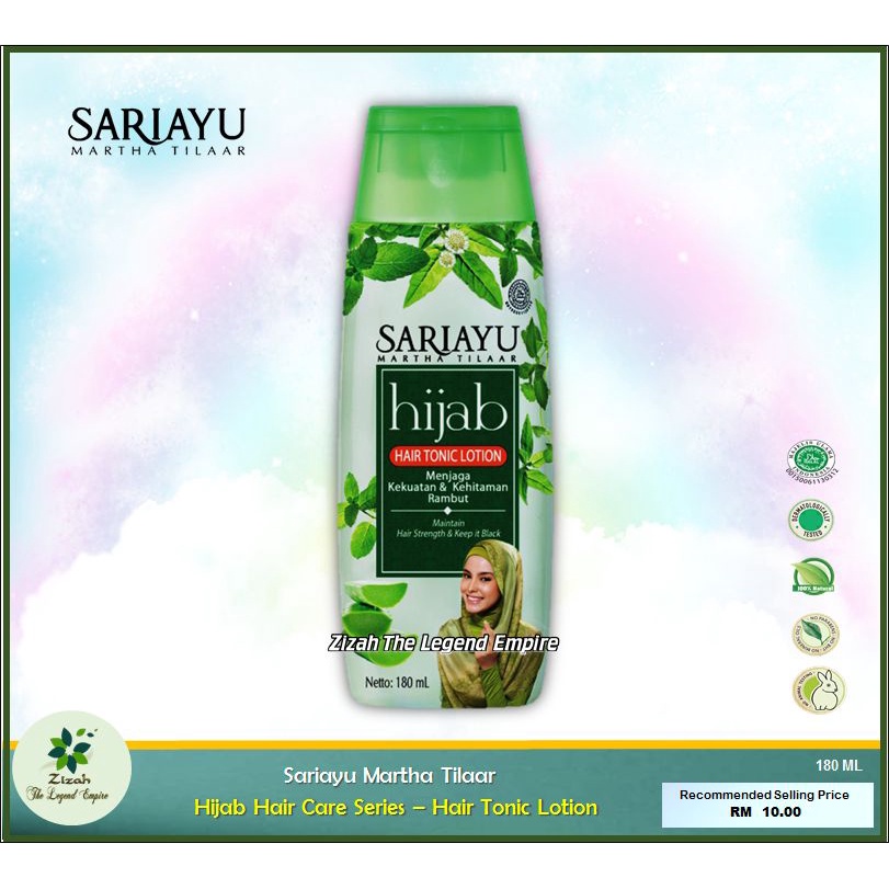 Sariayu Hijab Hair Tonic Lotion 180ml Shopee Malaysia