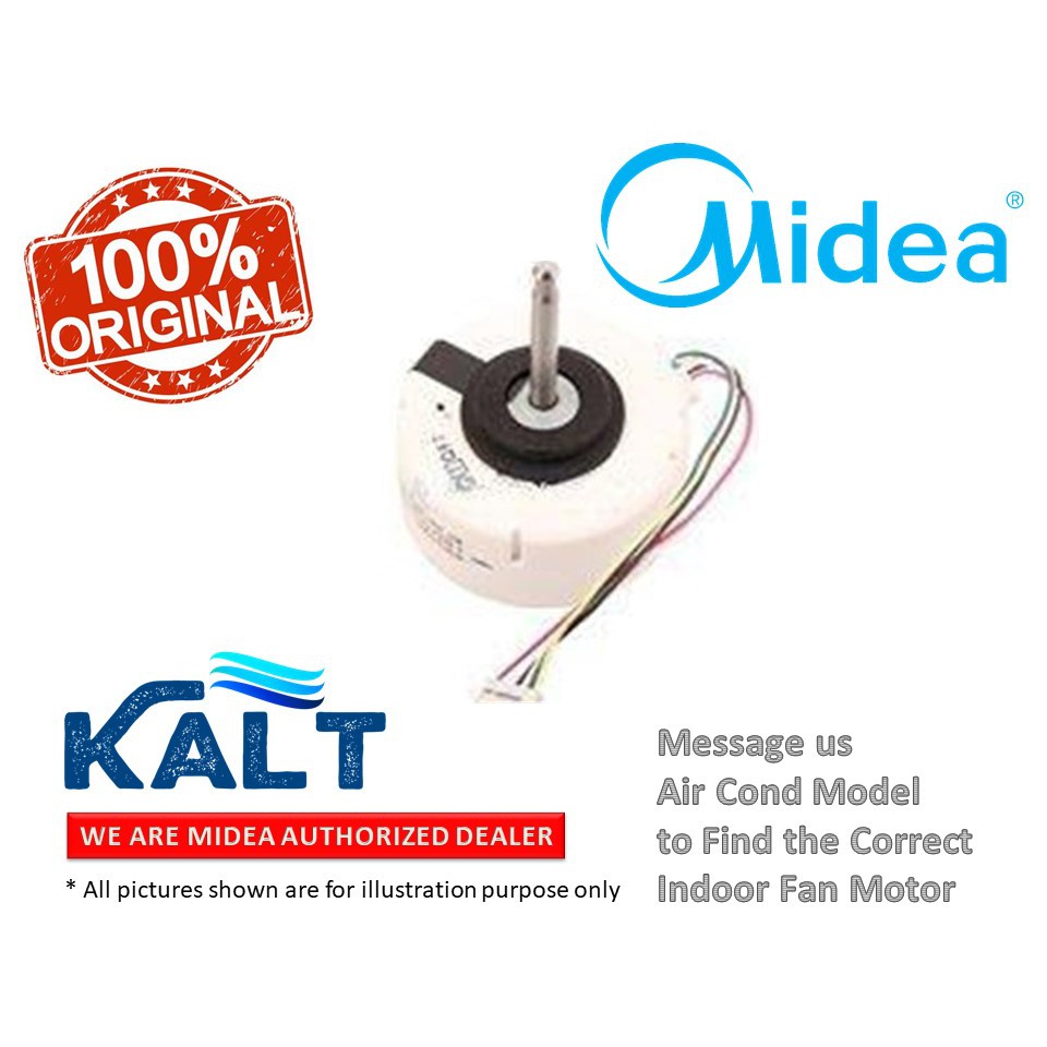 [Original] Midea Original Air Conditioner Indoor Fan Motor Shopee