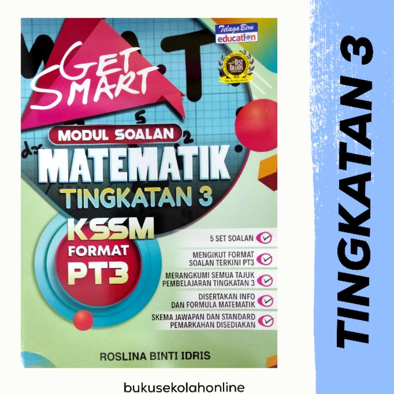 Siri Get Smart Modul Soalan Matematik Tingkatan 3 Shopee Malaysia