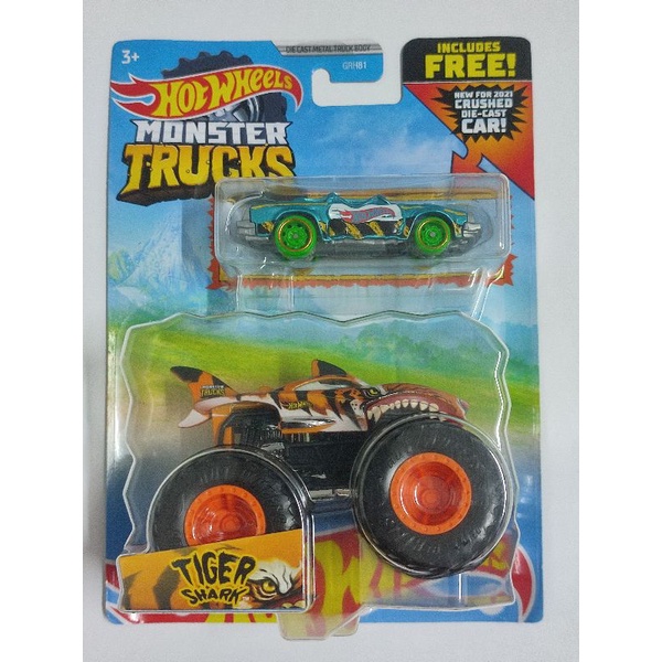 tiger shark hot wheels car