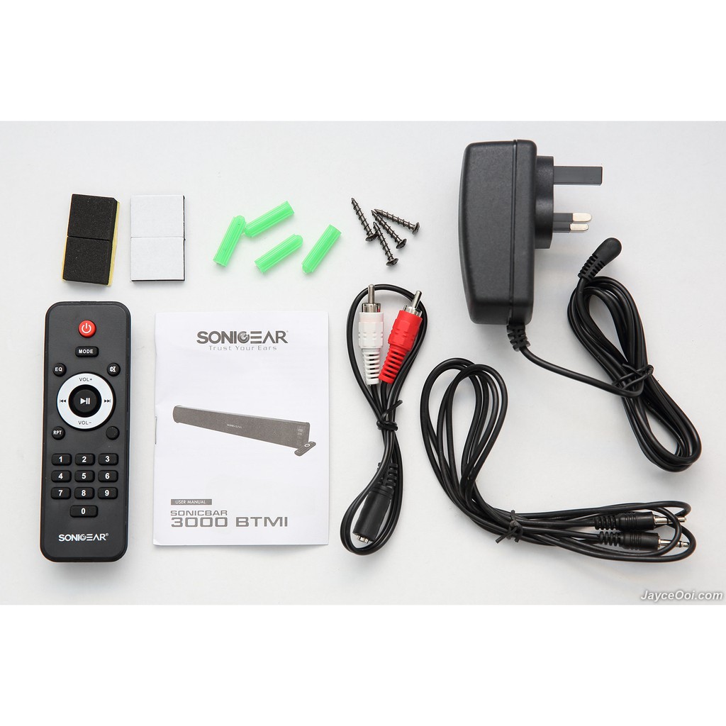 sonicgear 3000 btmi soundbar