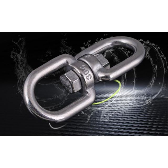 Double Swivel Eye Bolt SS304 Stainless Steel Shopee Malaysia