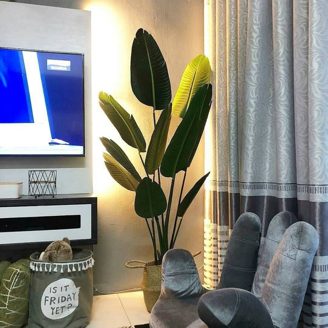 Artificial Banana Plant Pokok Pisang Hiasan Shopee Malaysia