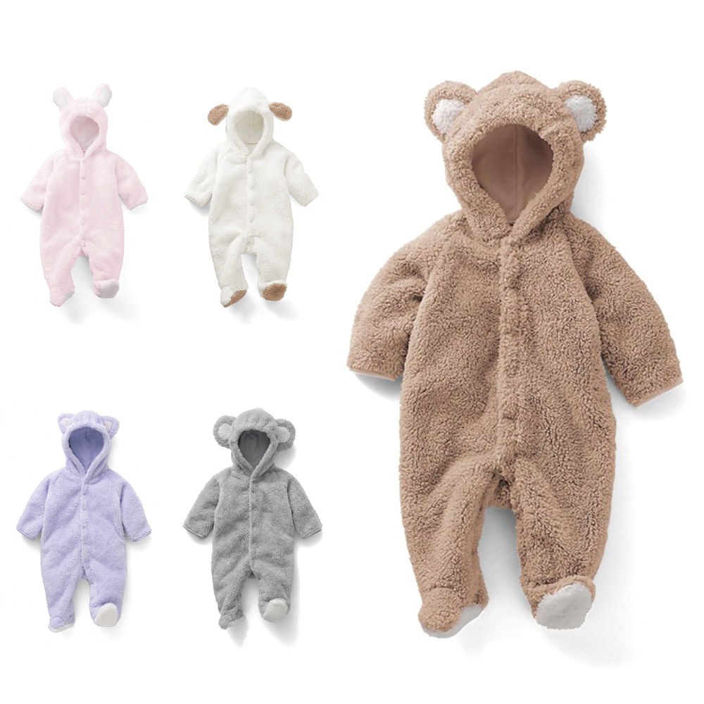 bear hoodie romper