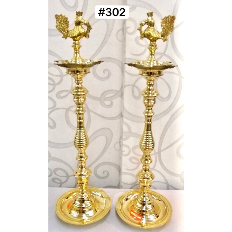 30 Inch Brass / Vengalam Annam Special Kuthuvilaku | Shopee Malaysia