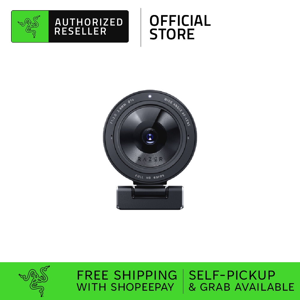 Razer Kiyo Pro Streaming Webcam | Adaptive Light Sensor | HDR Enabled | Wide Angle Lens | Adjustable FOV | Full HD 1080P