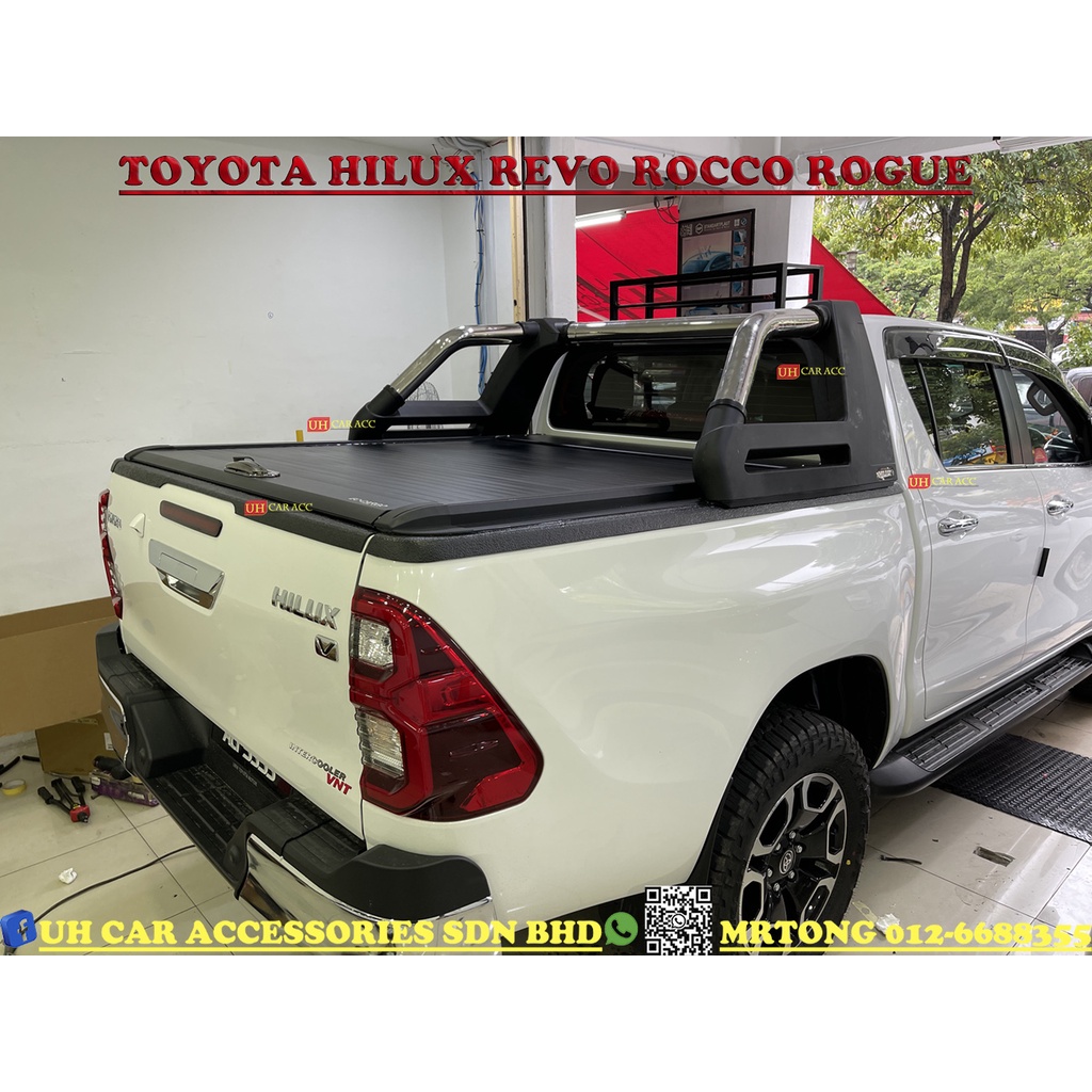 Toyota Hilux Revo Rocco Rogue Roller Shutter Lid Up Manual Shopee