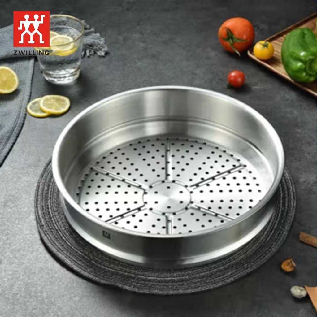 ZWILLING® TWIN GOURMET Stainless Steel Steamer Insert 30cm Shopee