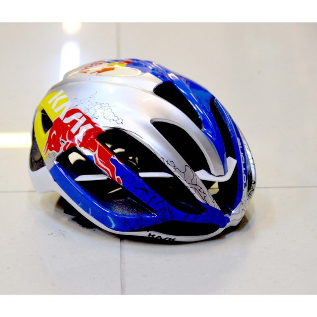 red bull cycling helmet