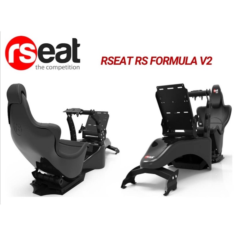 Buy Rseat Formula V2 Black Racing Simulator Cockpit Seetracker Malaysia