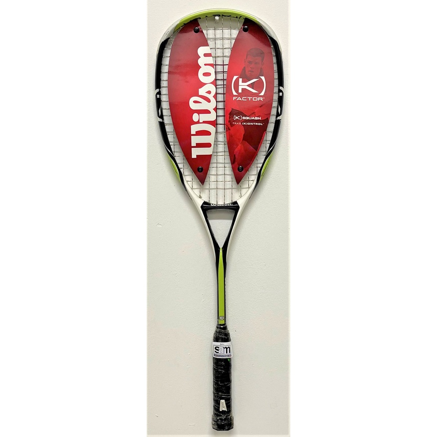 Wilson K Factor Pro Squash Racket. 135grams. Shopee Malaysia