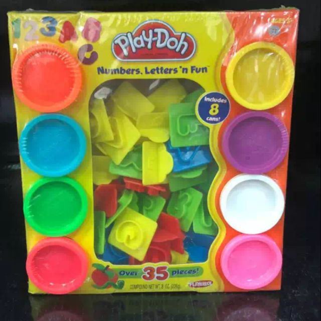 play doh numbers letters n fun