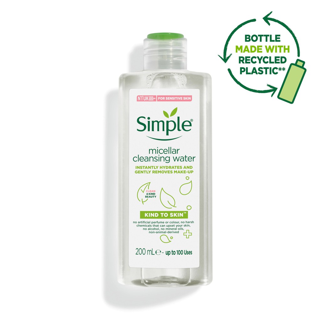 Simple Micellar Cleansing Water 200ml Shopee Malaysia